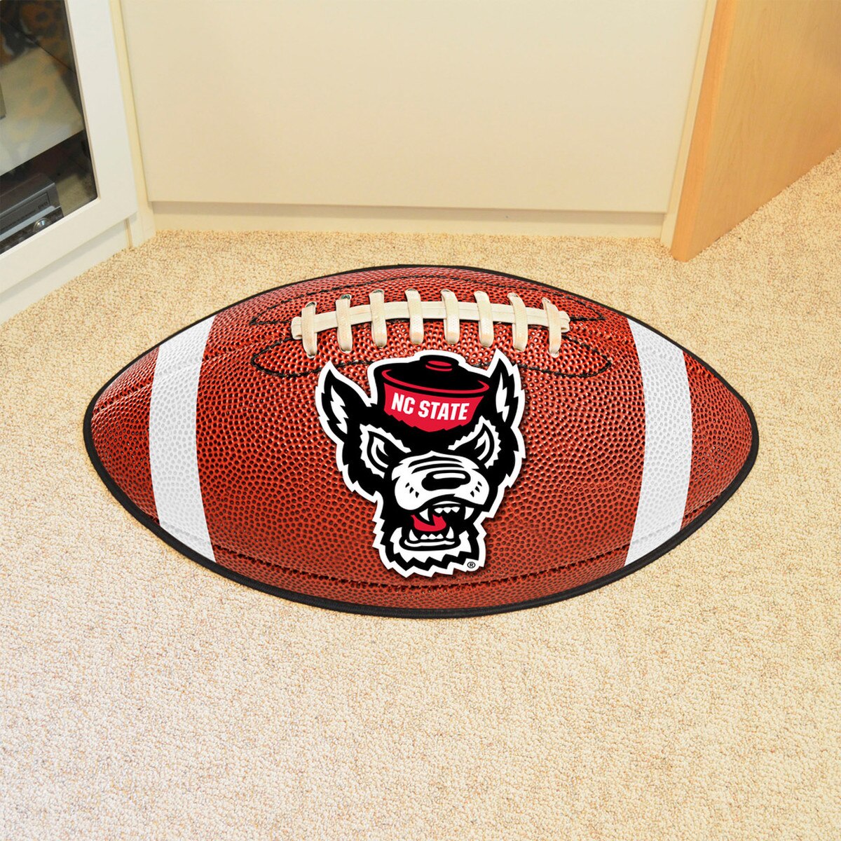 Nc State Football Rug 20.5"X32.5"
